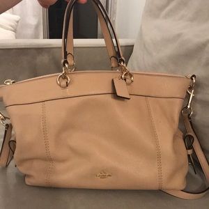 Coach Neutral Beige Shoulder/Crossbody Bag